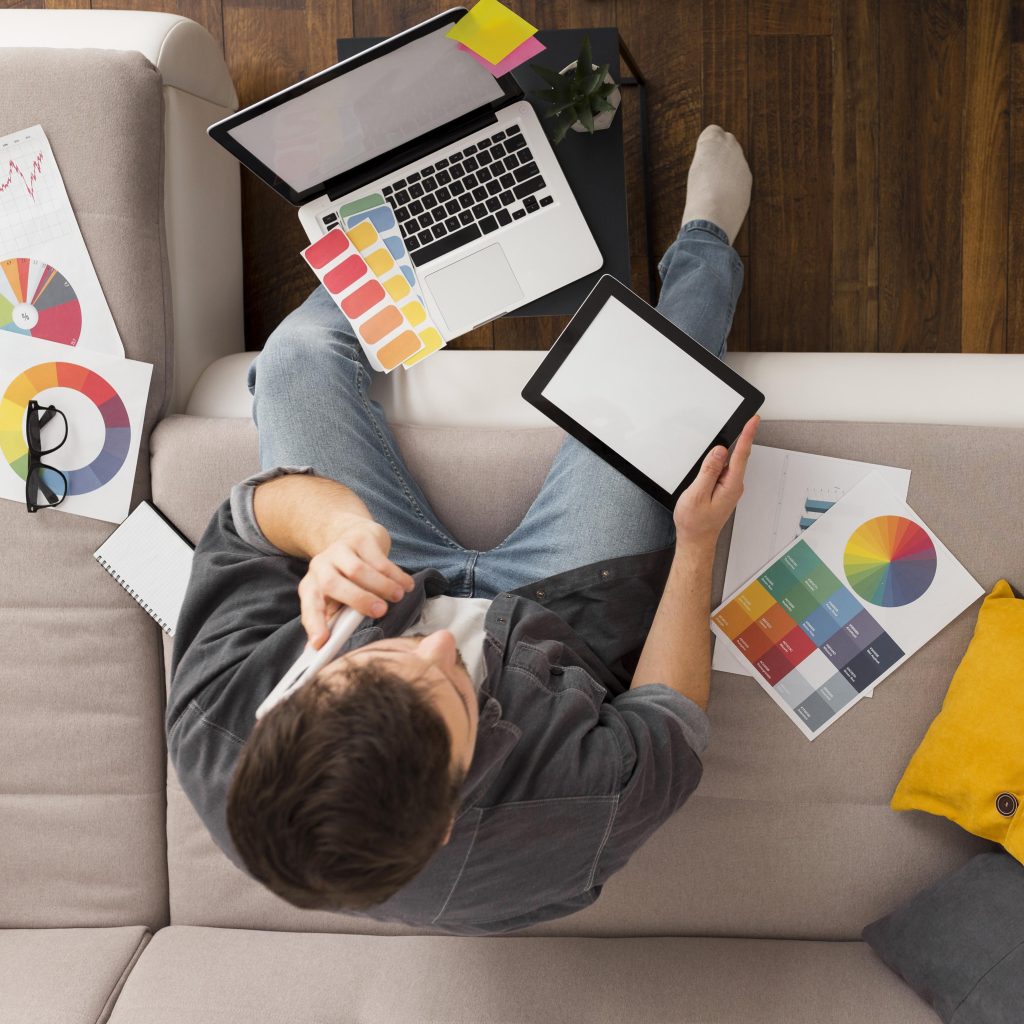 diseño de folletos con rental post